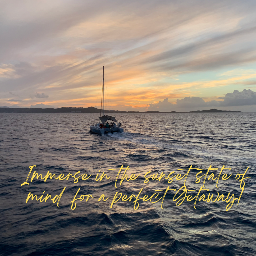 a sunset over a body of water