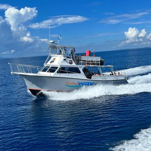 a small boat in a body of water