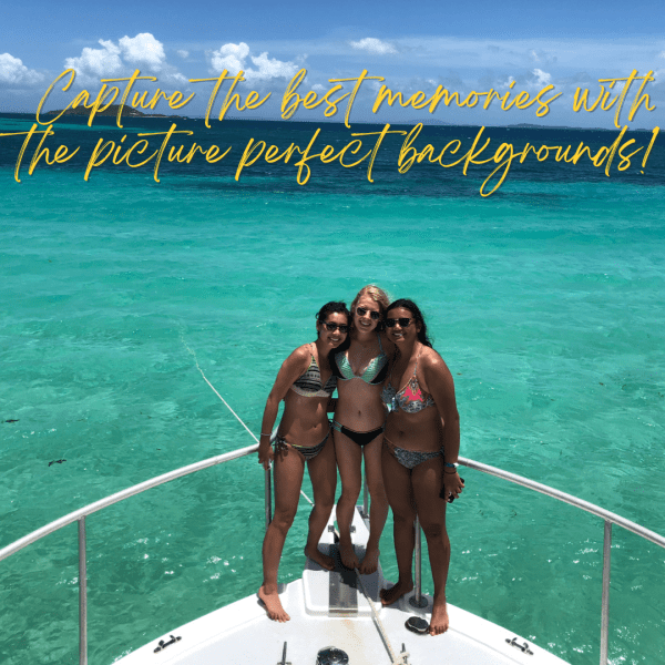 a couple of people that are standing in the water