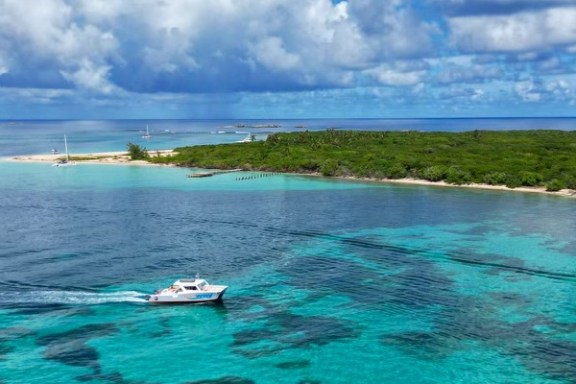 a large body of water