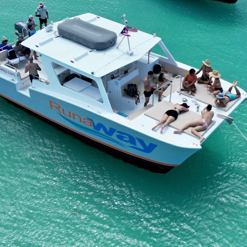 a boat that is floating in the water