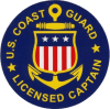 US Coast Guard Licensed Captain badge