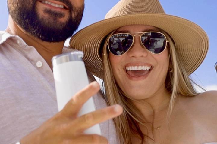 a person wearing glasses